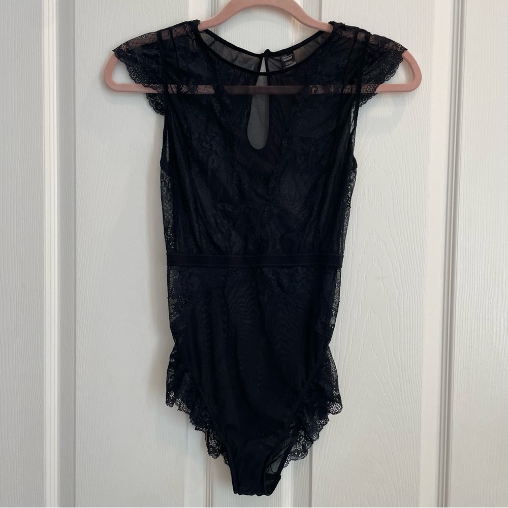 NWOT Paneled Bodysuit